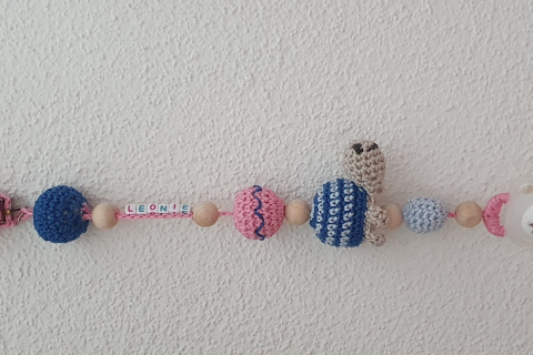 Schnullerkette Leonie