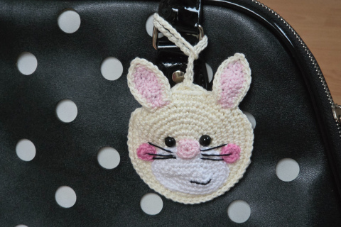 Taschen-Anhänger Hase
