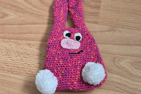 Knisterhase pink