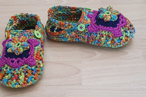 Hausschuhe Schildkrötli Kinder L