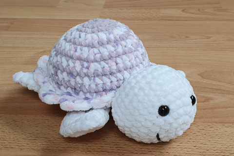 Schildkrötli lila melliert