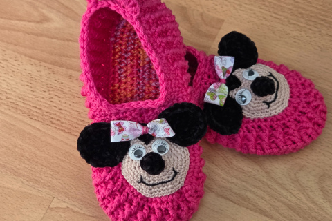 Hausschuhe Minnie