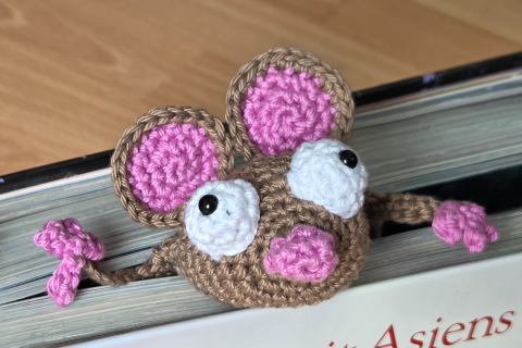 Buchzeichen Maus