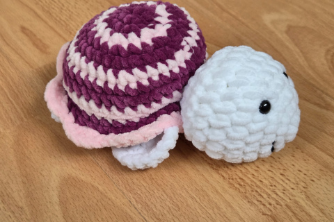Schildkröte rosa, himbeer