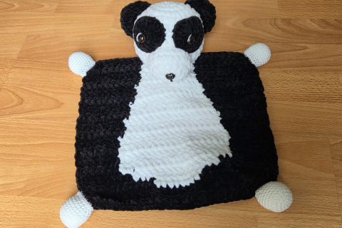 Schnüffeltuch Panda