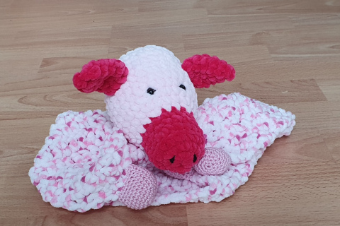 Schnüffeltuch Schweinchen