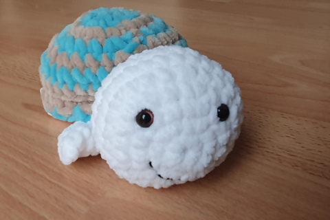 Schildkrötli türkis/beige