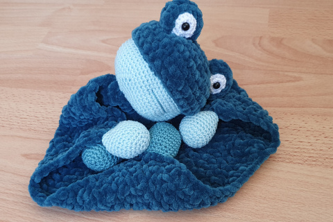 Schnüffeltuch Frosch